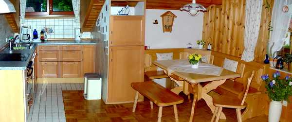 K�che und Essecke