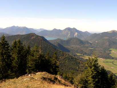 Staffelblick zum Walchensee